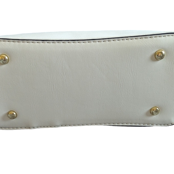 Blue, Beige & Tan Handbag - Picture 4 of 8